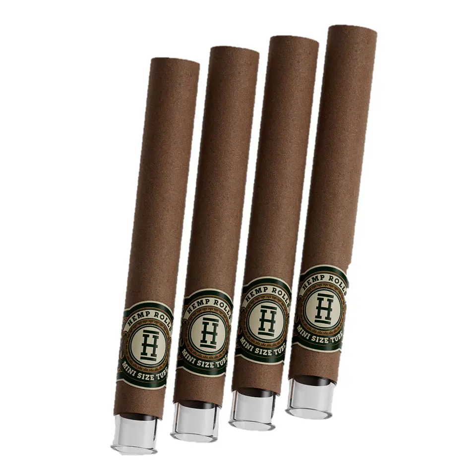 Hemper Hemp Rolls + Glass Tips Mini Size - Sabores 2