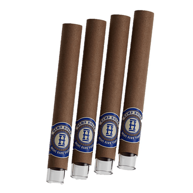 Hemper Hemp Rolls + Glass Tips Mini Size - Sabores 5