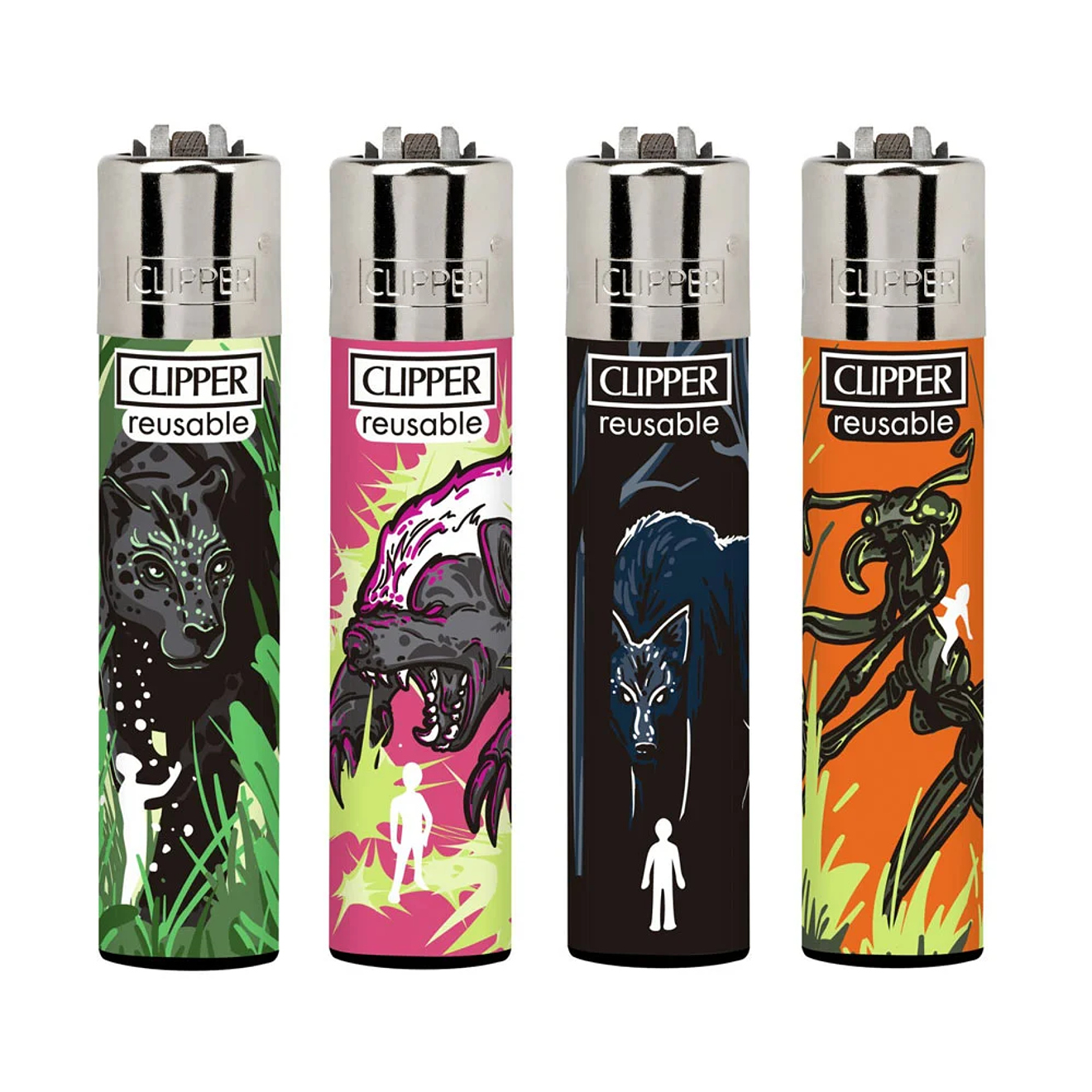 Encendedor Clipper Spirit Animals 3 1