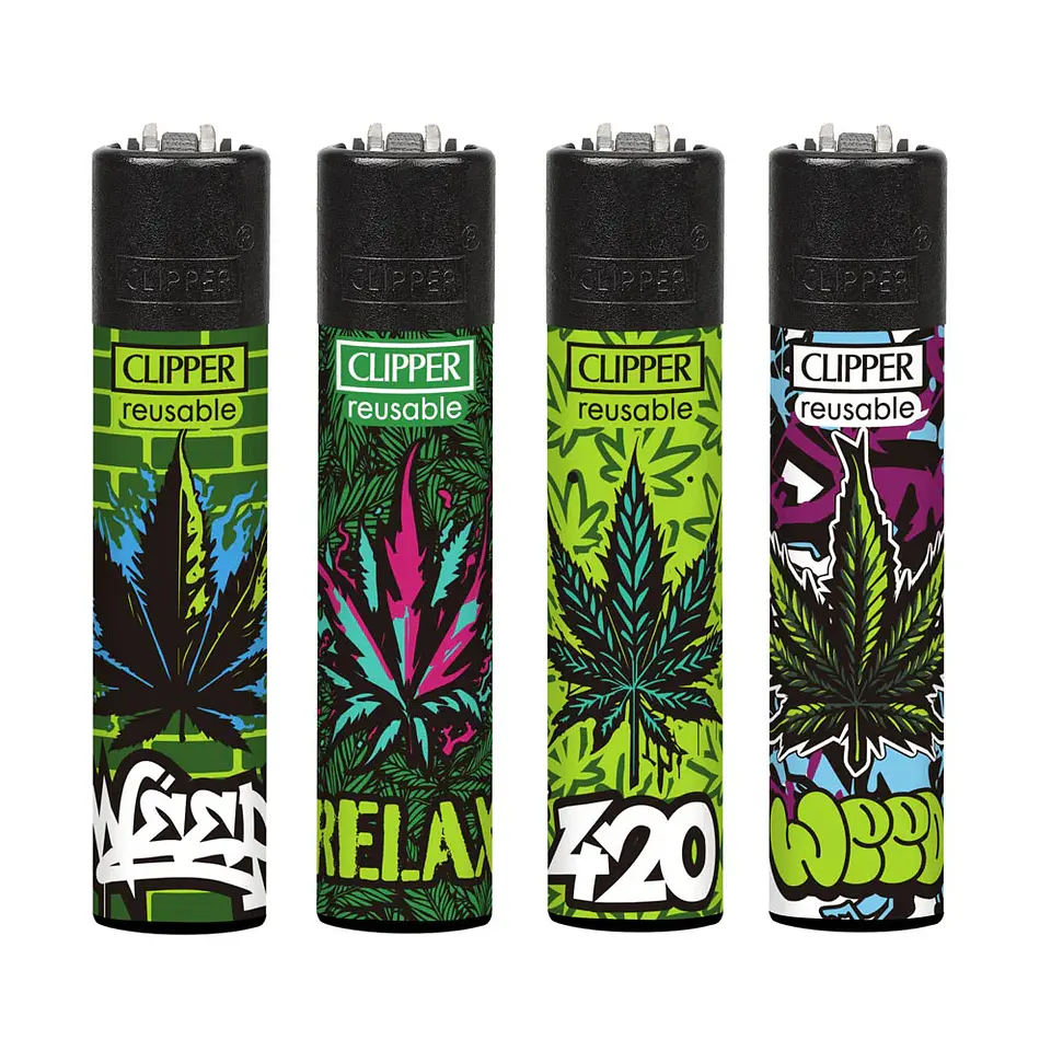 Encendedor Clipper Graff Weed 1