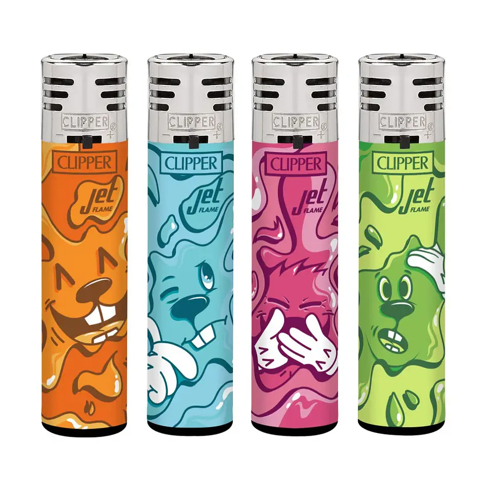 Encendedor Clipper Jet Flame Topo Expressions 1