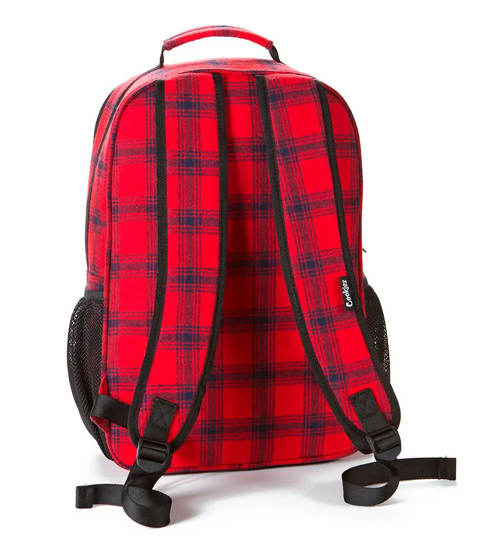 Cookies Backpack Smell Proof Lumberjack Red - Mochila anti olores  2