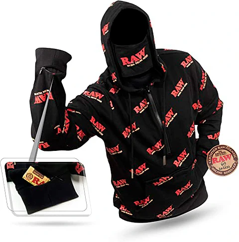 Polerón Hoodie Canguro Raw Rawlers - Bolsillos Secretos