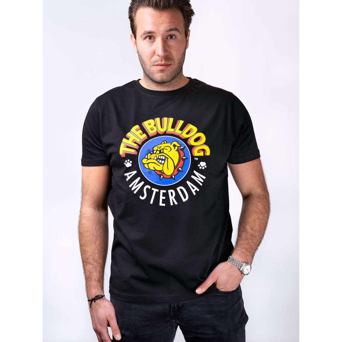 Polera The Bulldog Amsterdam - Negra 2