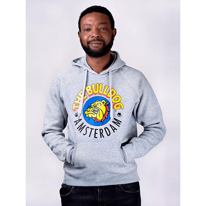 Poleron Hoodie The Bulldog Amsterdam - Gris 2
