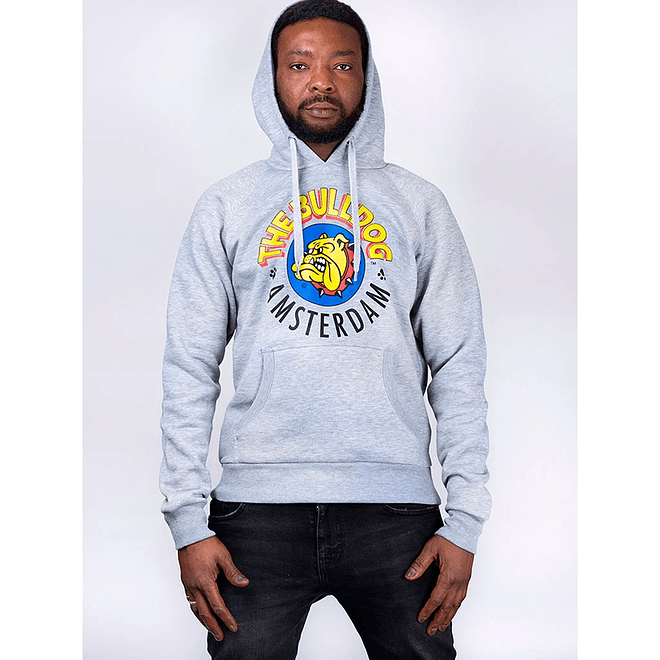 Poleron Hoodie The Bulldog Amsterdam - Gris 3