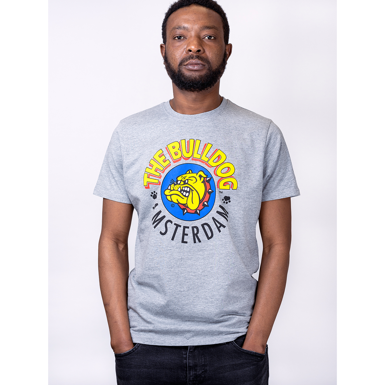Polera The Bulldog Amsterdam - Gris 2