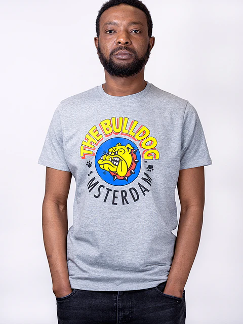 Polera The Bulldog Amsterdam - Gris