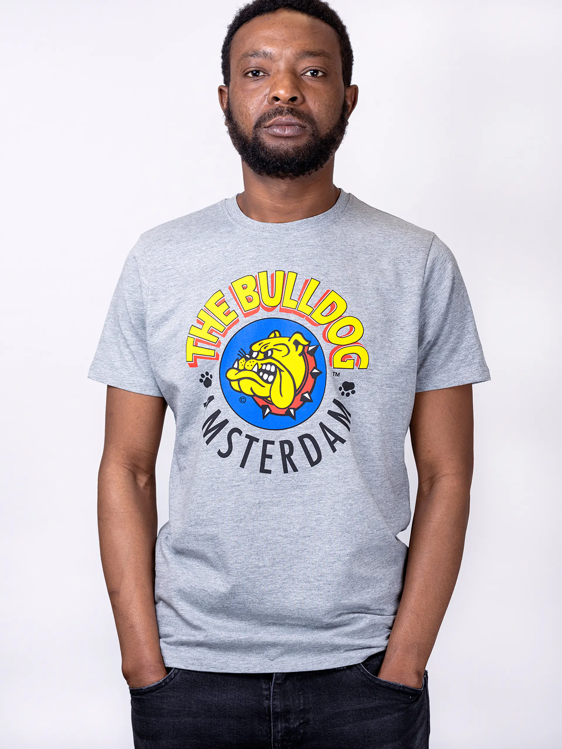 Polera The Bulldog Amsterdam - Gris 2