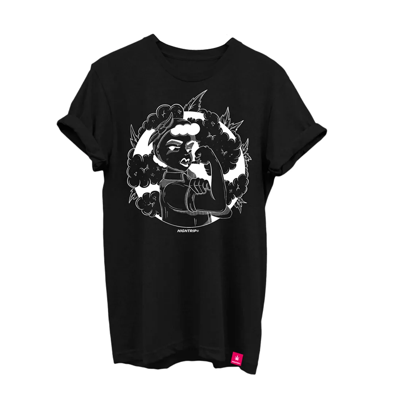 Polera Hightrip Mujer Cannábica 2