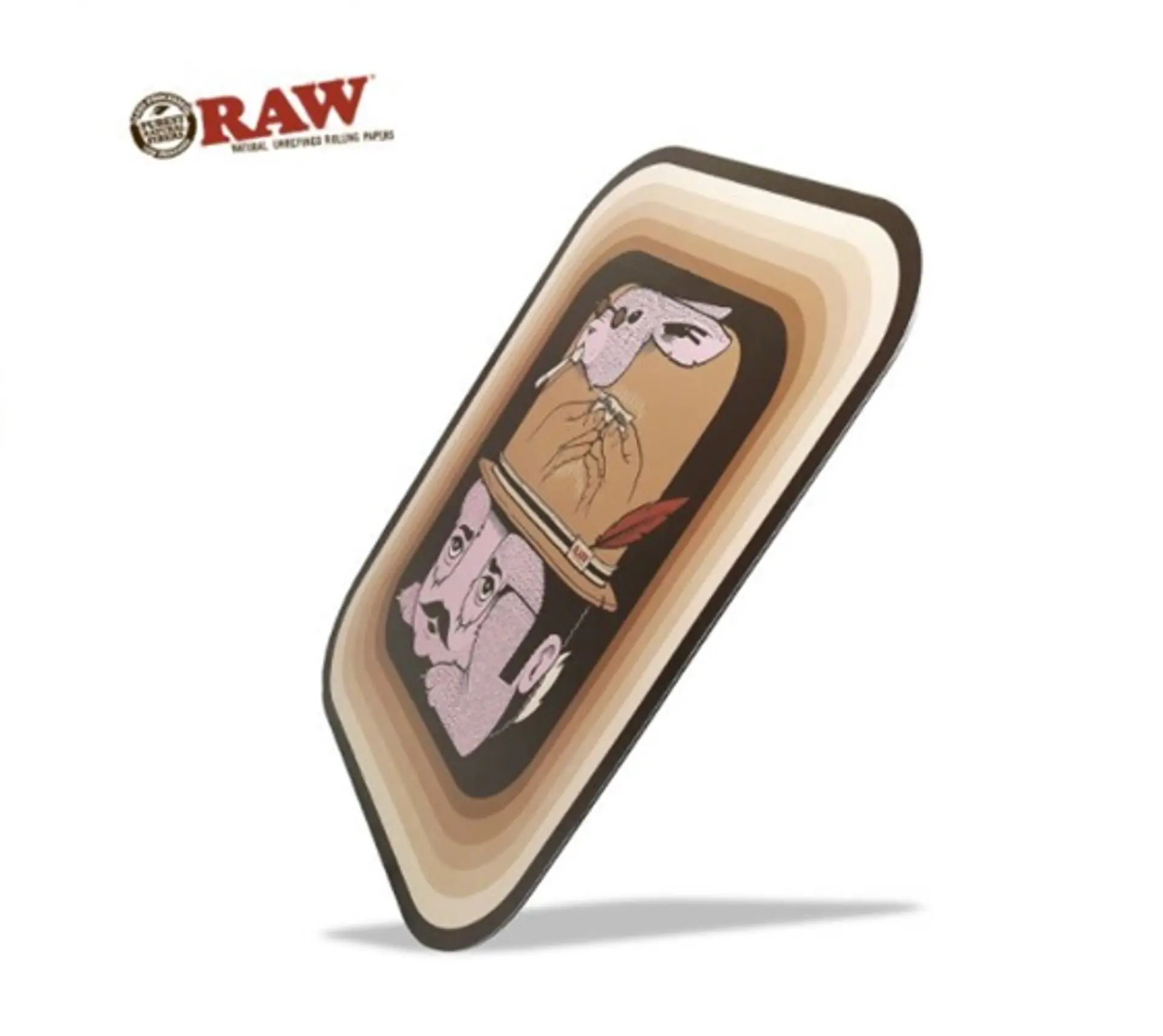 Tapa Magnética RAW para Bandeja Grande - Diseño Fish 3