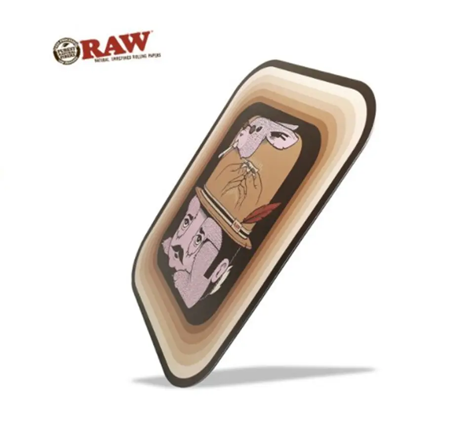 Tapa Magnética RAW para Bandeja Grande - Diseño Fish 3