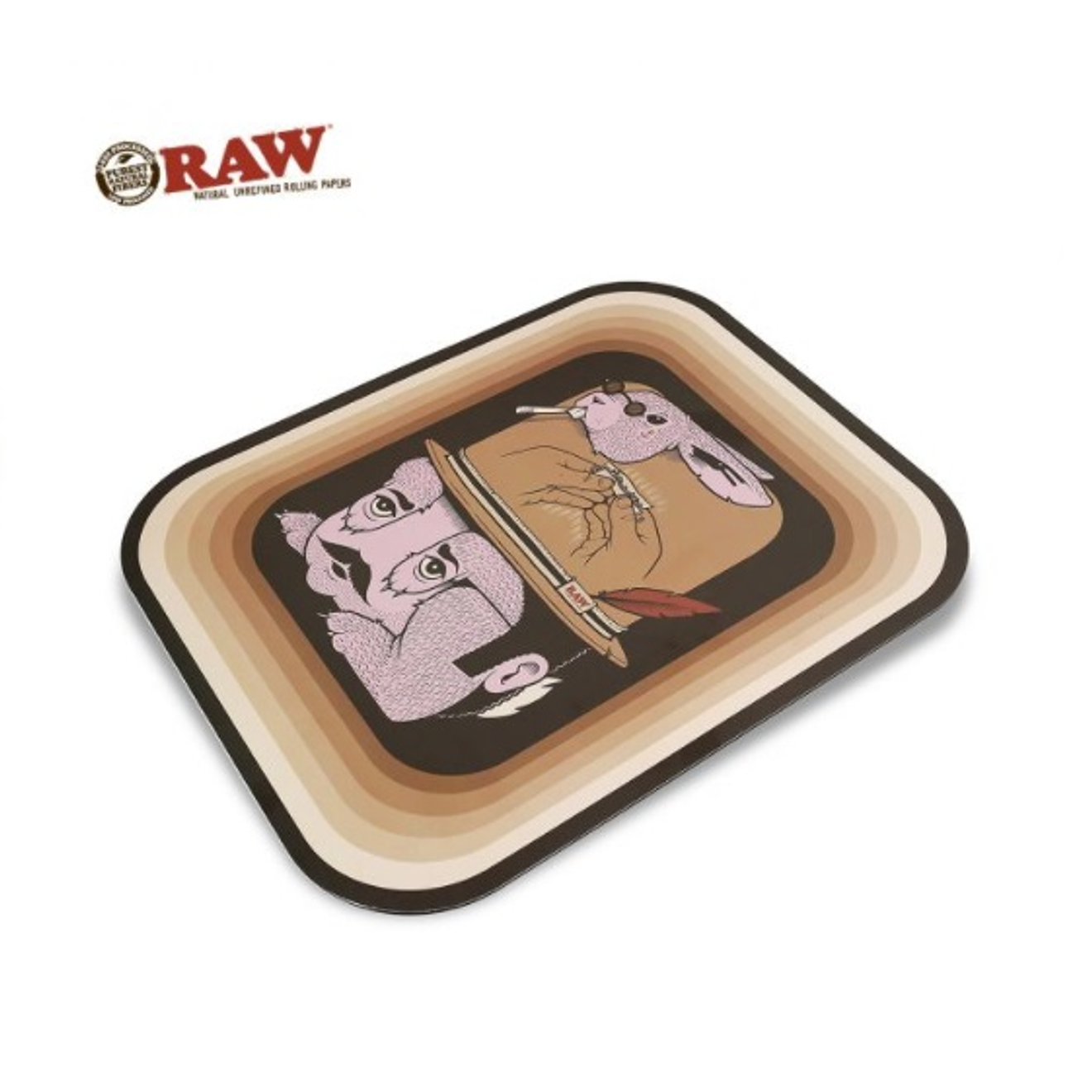 Tapa Magnética RAW para Bandeja Grande - Diseño Fish 4