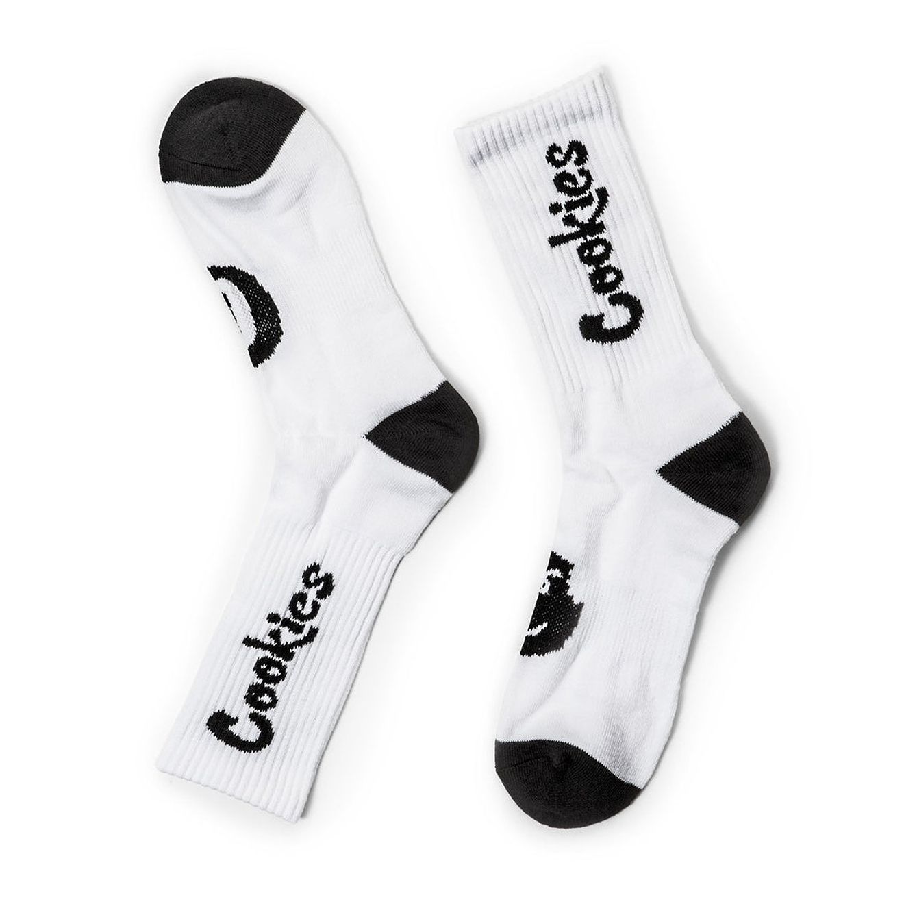 Cookies Original Mint Socks White and Black  - Calcetines Largos 1