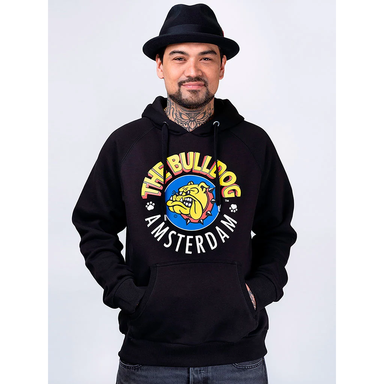 Poleron Hoodie The Bulldog Amsterdam - Negro 3