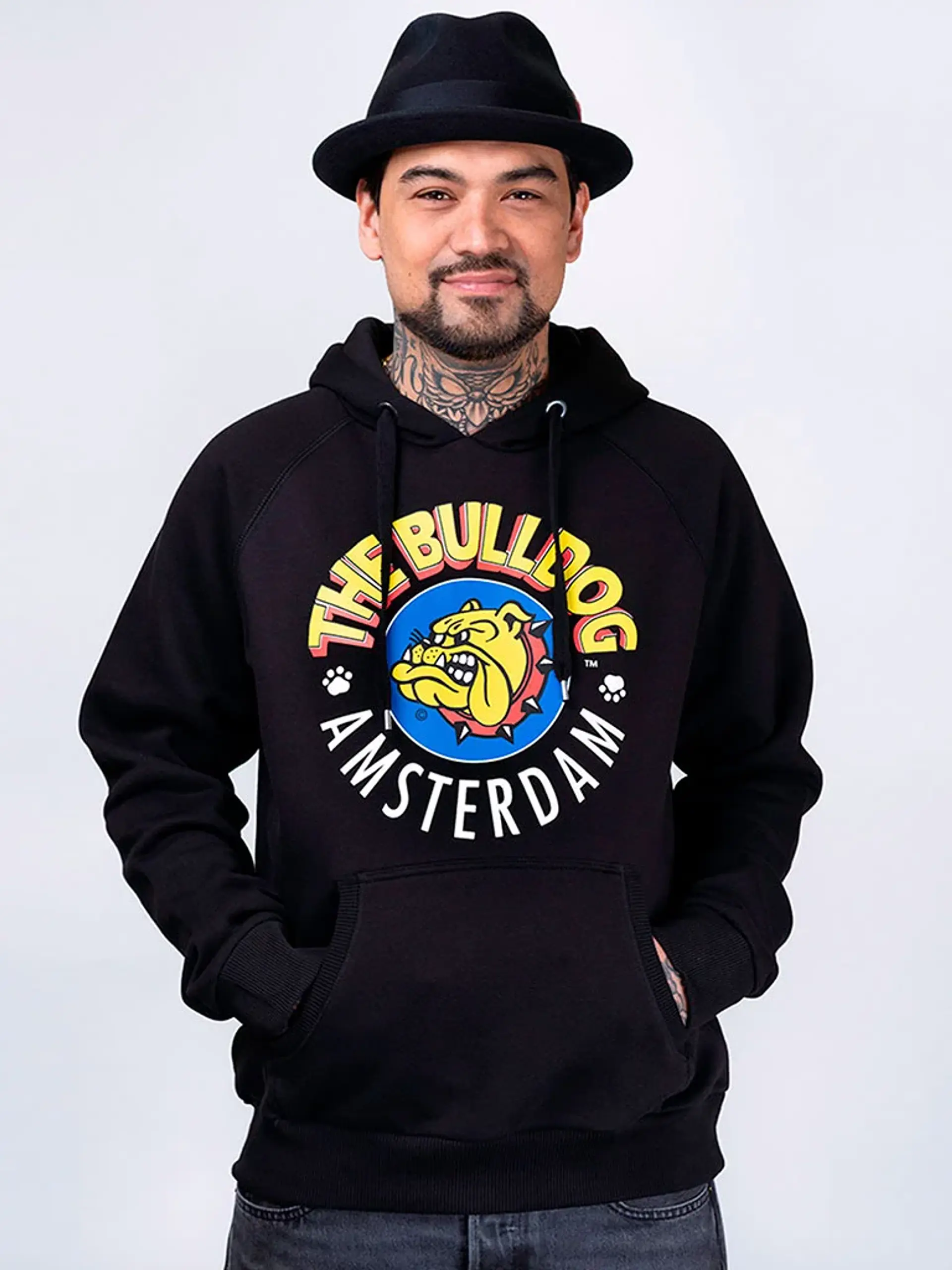Poleron Hoodie The Bulldog Amsterdam - Negro 3