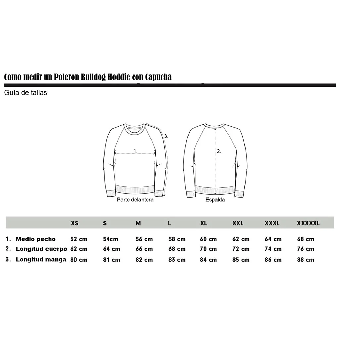 Poleron Hoodie The Bulldog Amsterdam - Negro 4