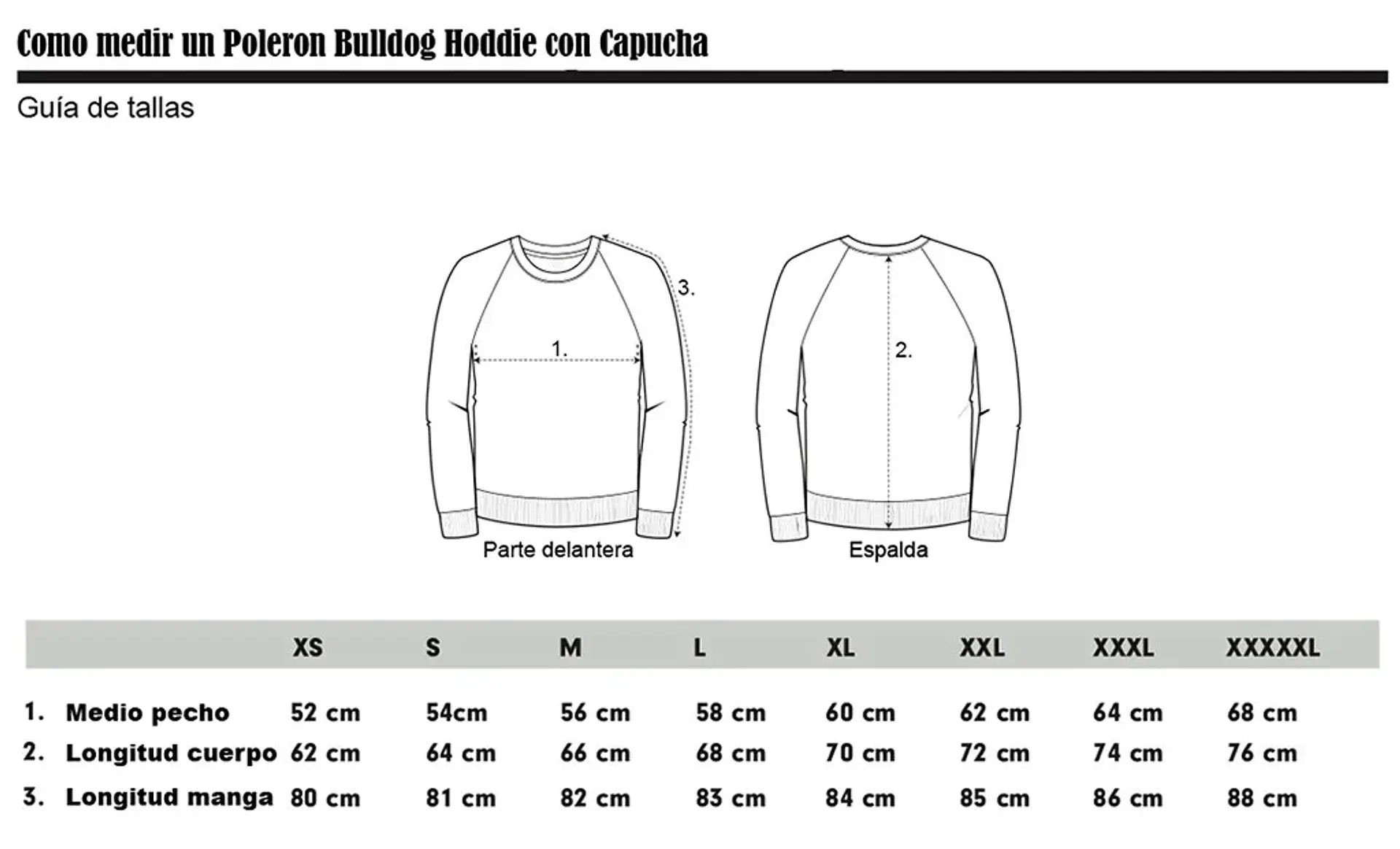 Poleron Hoodie The Bulldog Amsterdam - Negro 4