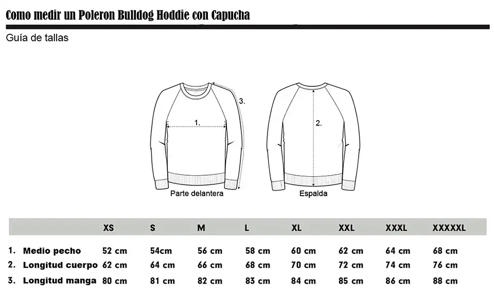 Poleron Hoodie The Bulldog Amsterdam - Negro 4
