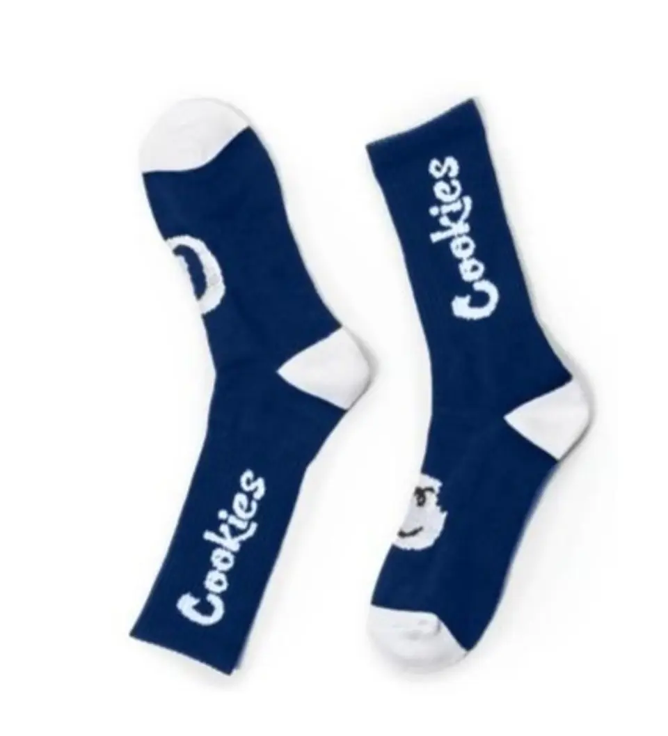 Cookies Original Mint Socks Navy White - Calcetines Largos 1