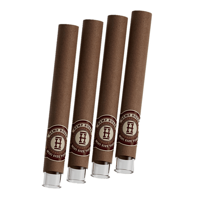 Hemper Hemp Rolls + Glass Tips Mini Size - Sabores 9