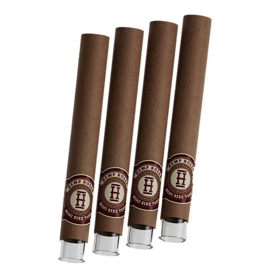 Hemper Hemp Rolls + Glass Tips Mini Size - Sabores 9