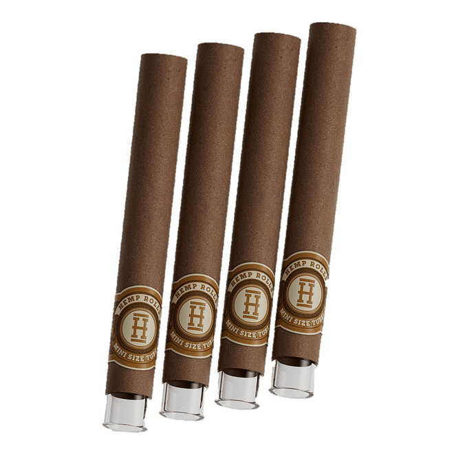 Hemper Hemp Rolls + Glass Tips Mini Size - Sabores 8