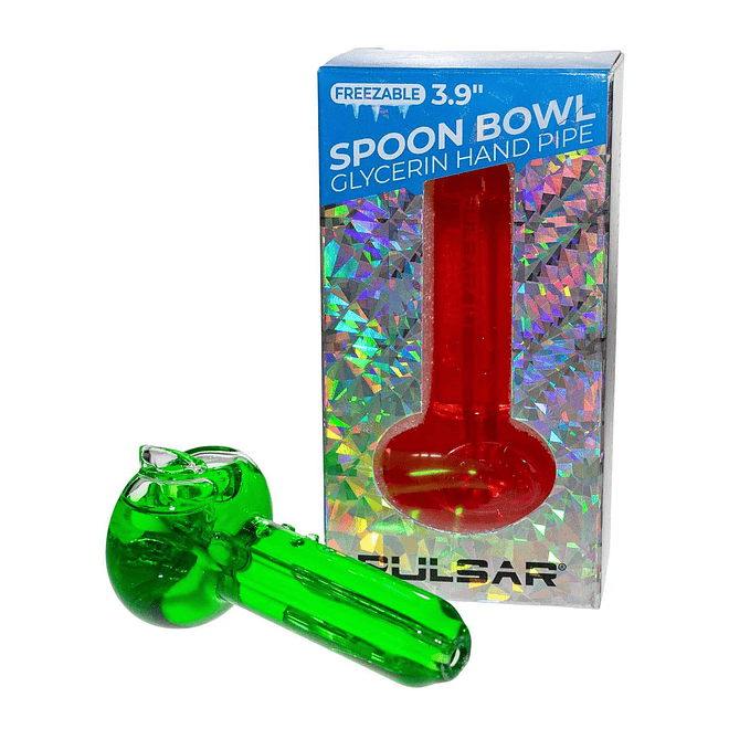 Pulsar Freezable Spoon Bowl Glycerin Pipe 10 cm 4