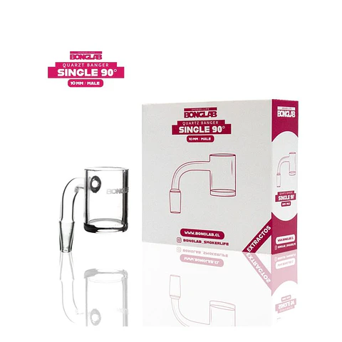 Bonglab Banger Cuarzo 90° - Macho 10mm