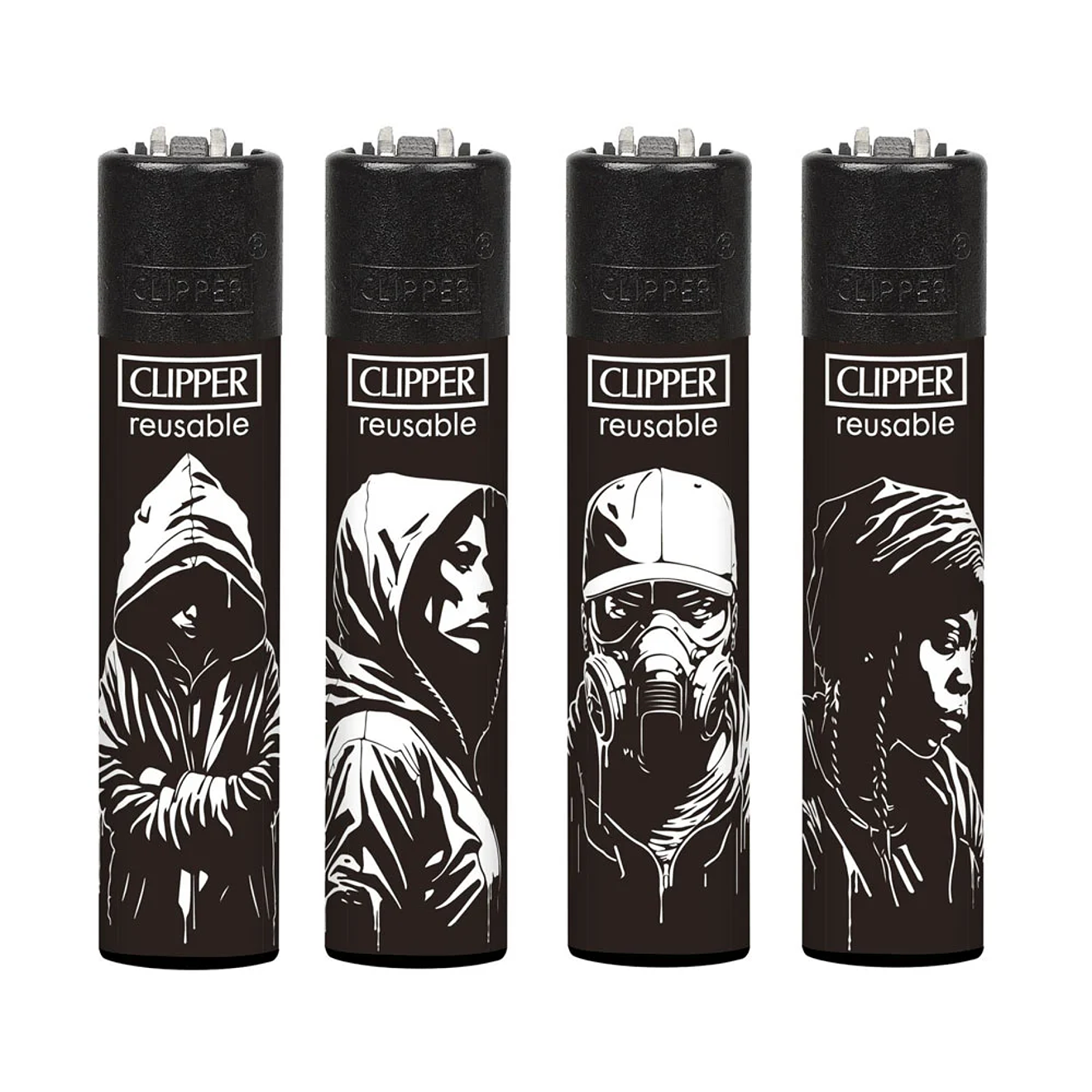 Encendedor Clipper Stencil Style 1