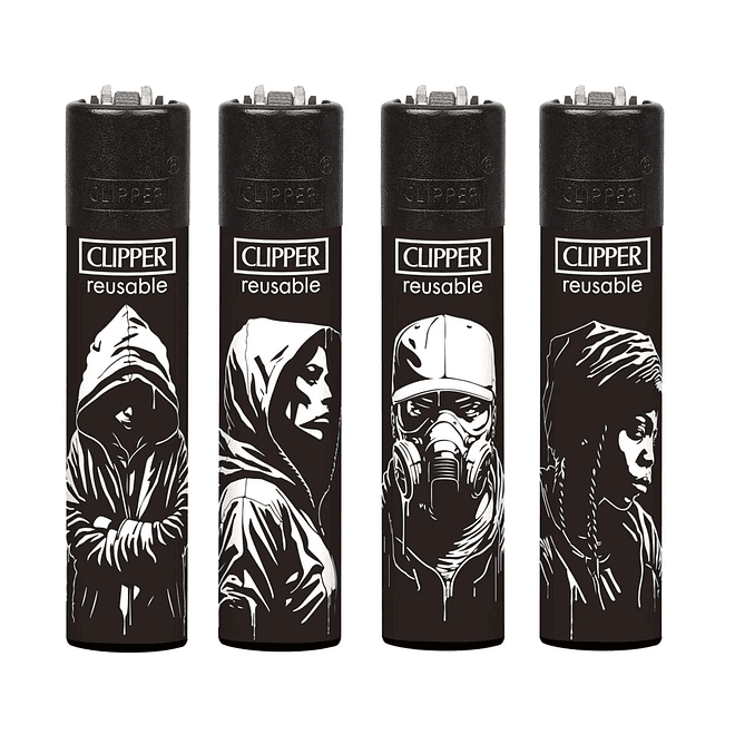 Encendedor Clipper Stencil Style 1
