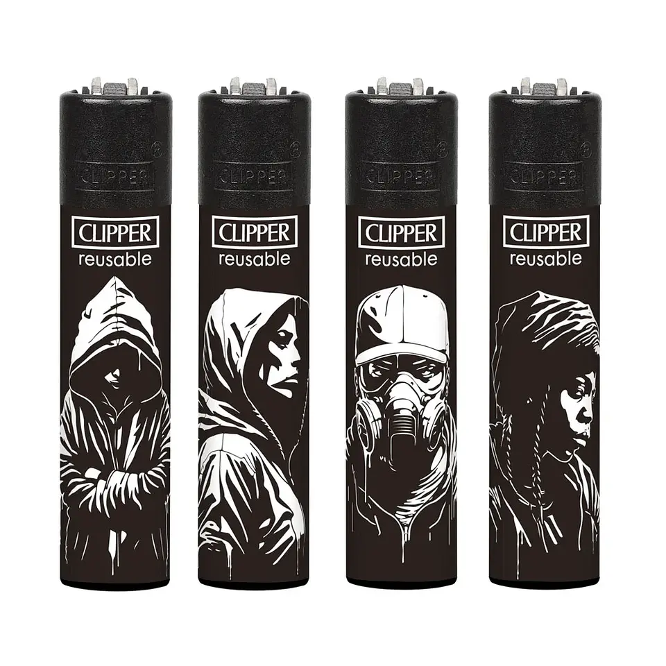 Encendedor Clipper Stencil Style 1