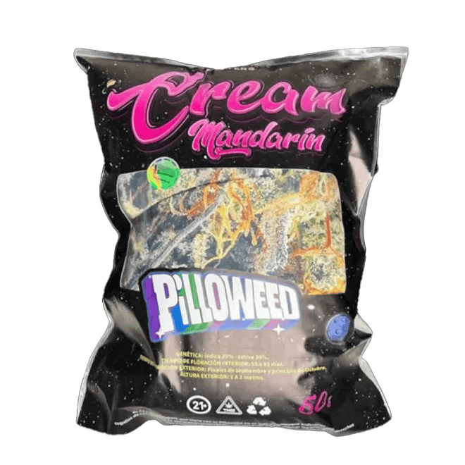 Pilloweed Cream Mandarin - Almohada M 1