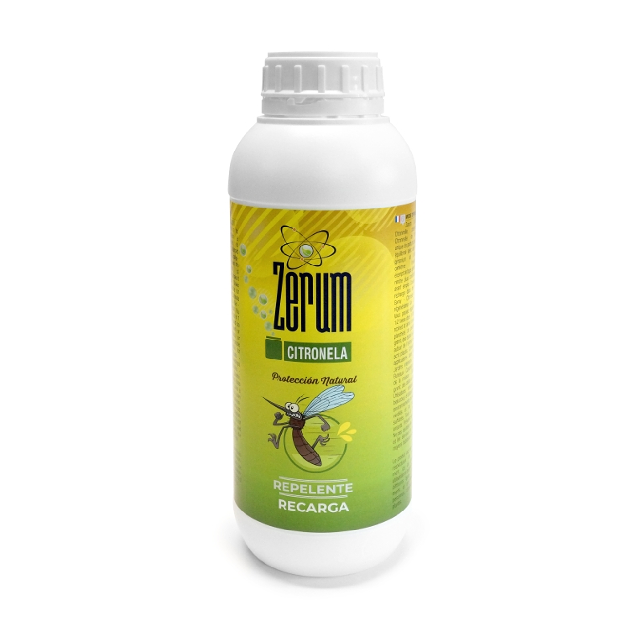Zerum Recarga Neutralizador 1L Citronela Repelente 1