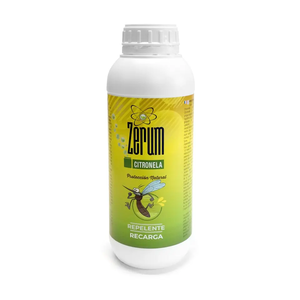 Zerum Recarga Neutralizador 1L Citronela Repelente 1