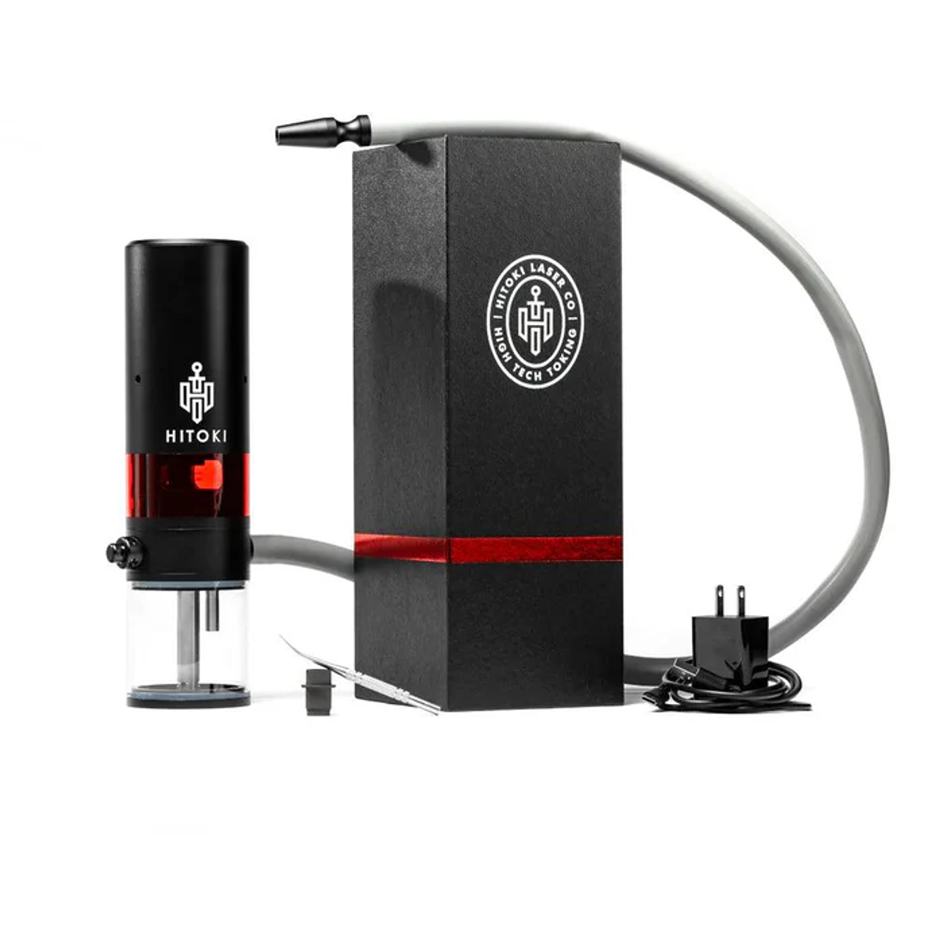 Hitoki Laser Bong Tridente + Boquilla de Silicona Ajustable 2