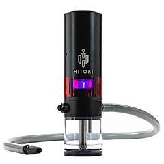 Hitoki Laser Bong Tridente + Boquilla de Silicona Ajustable