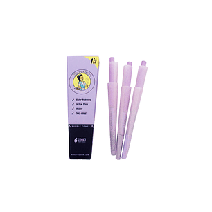 Blazy Susan Conos Pre-enrolados Purple 1 1/4 6 uds.