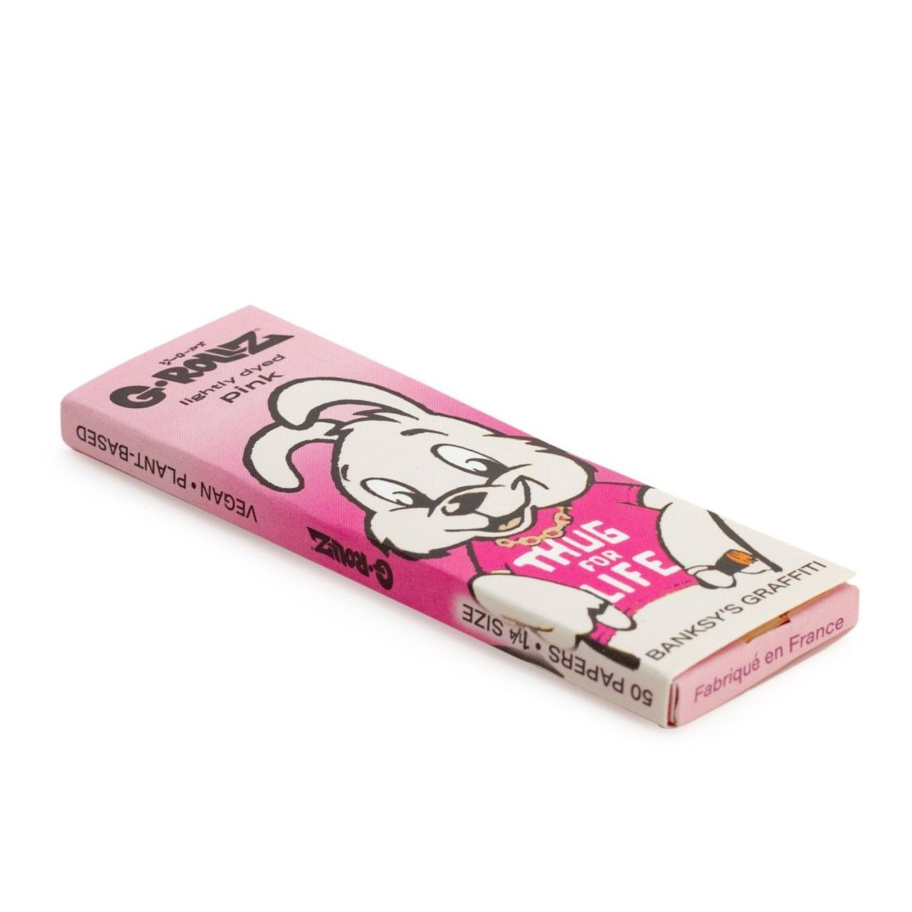 G-Rollz Papelillos Lightly Dyed Pink 1 1/4 2