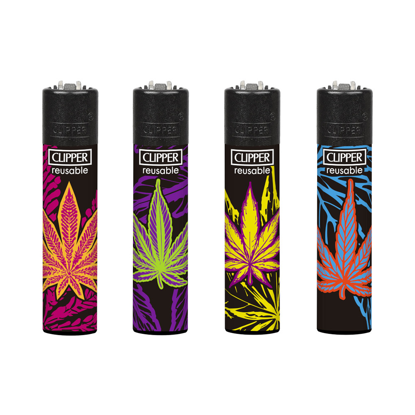 Encendedor Clipper Psycho Weed 1
