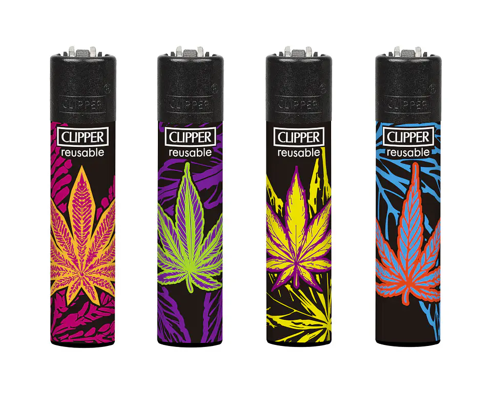 Encendedor Clipper Psycho Weed 1