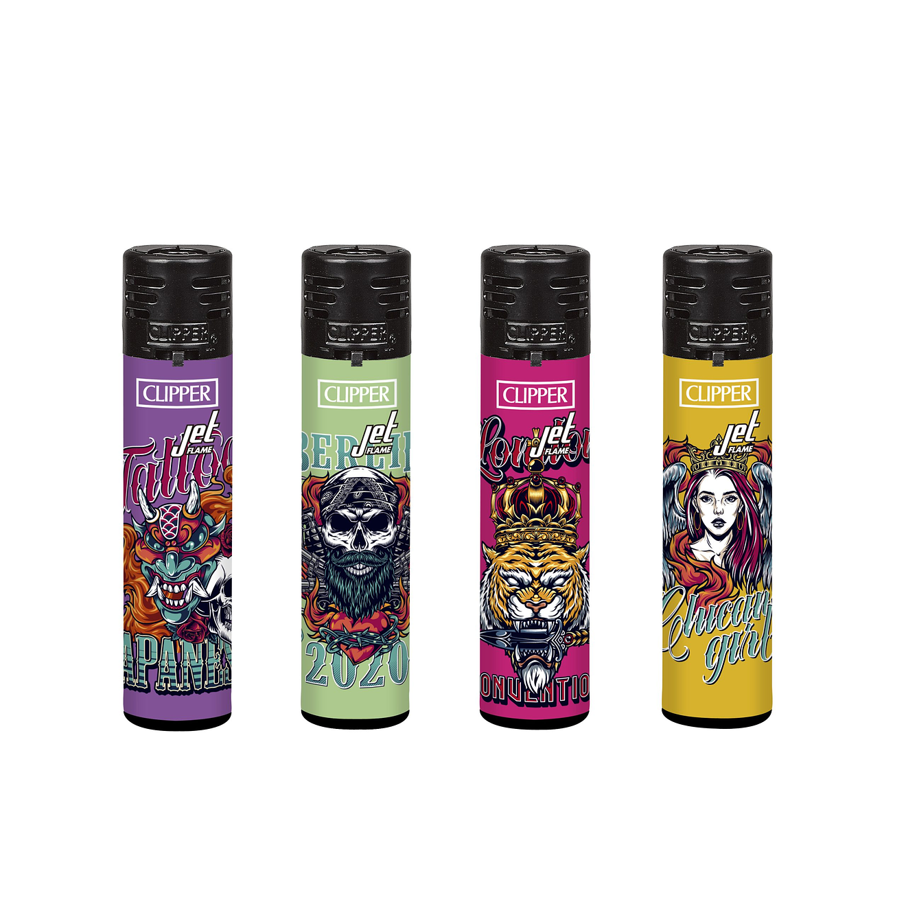 Encendedor Clipper Jet Flame Ink 4 Life 1