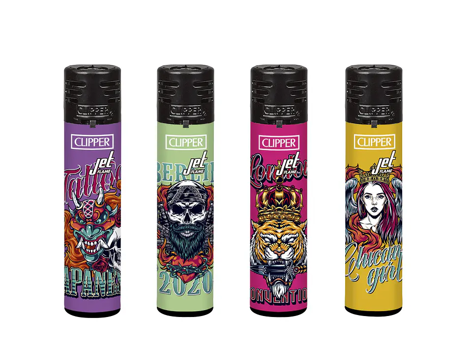 Encendedor Clipper Jet Flame Ink 4 Life 1