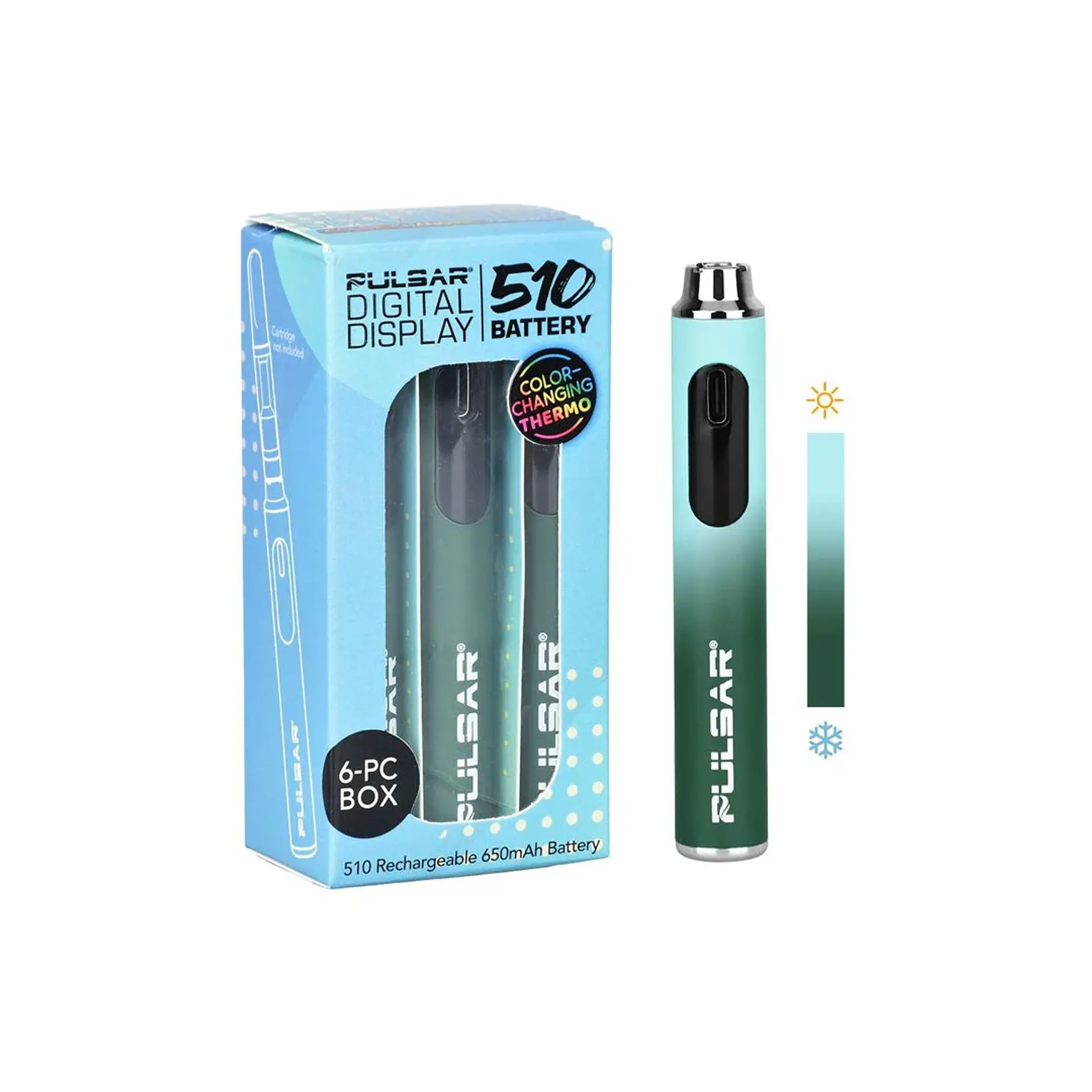 Pulsar Bateria 510 Cartridge Pantalla Digital 8