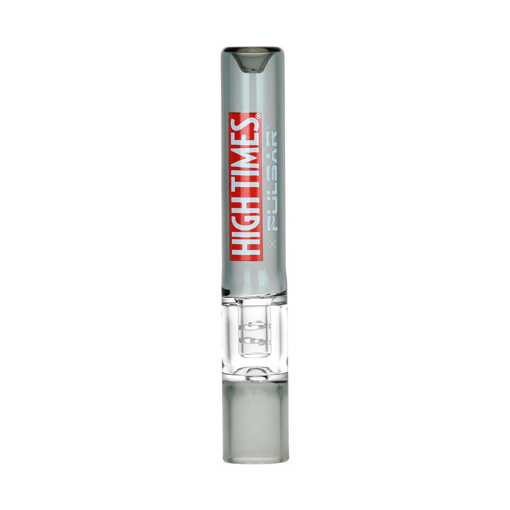 HighTimes® x Pulsar Hitter Chillum con Atrapa Cenizas 9.5 cm