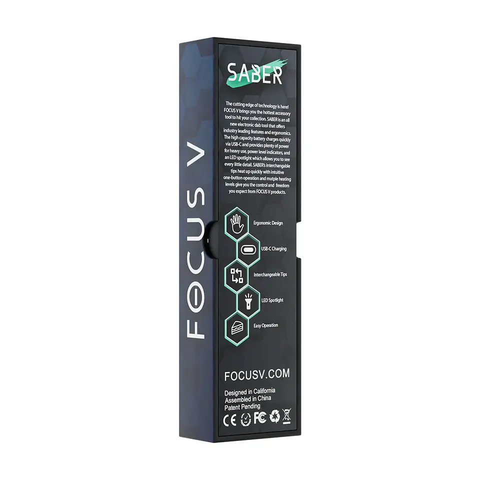 Focus V Saber - Dabber Eléctronico 15