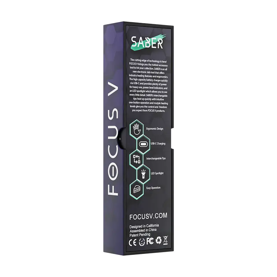 Focus V Saber - Dabber Eléctronico 10