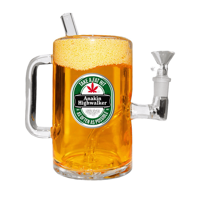 Bong Glicerina Schop Dabtized Beer Mug 1