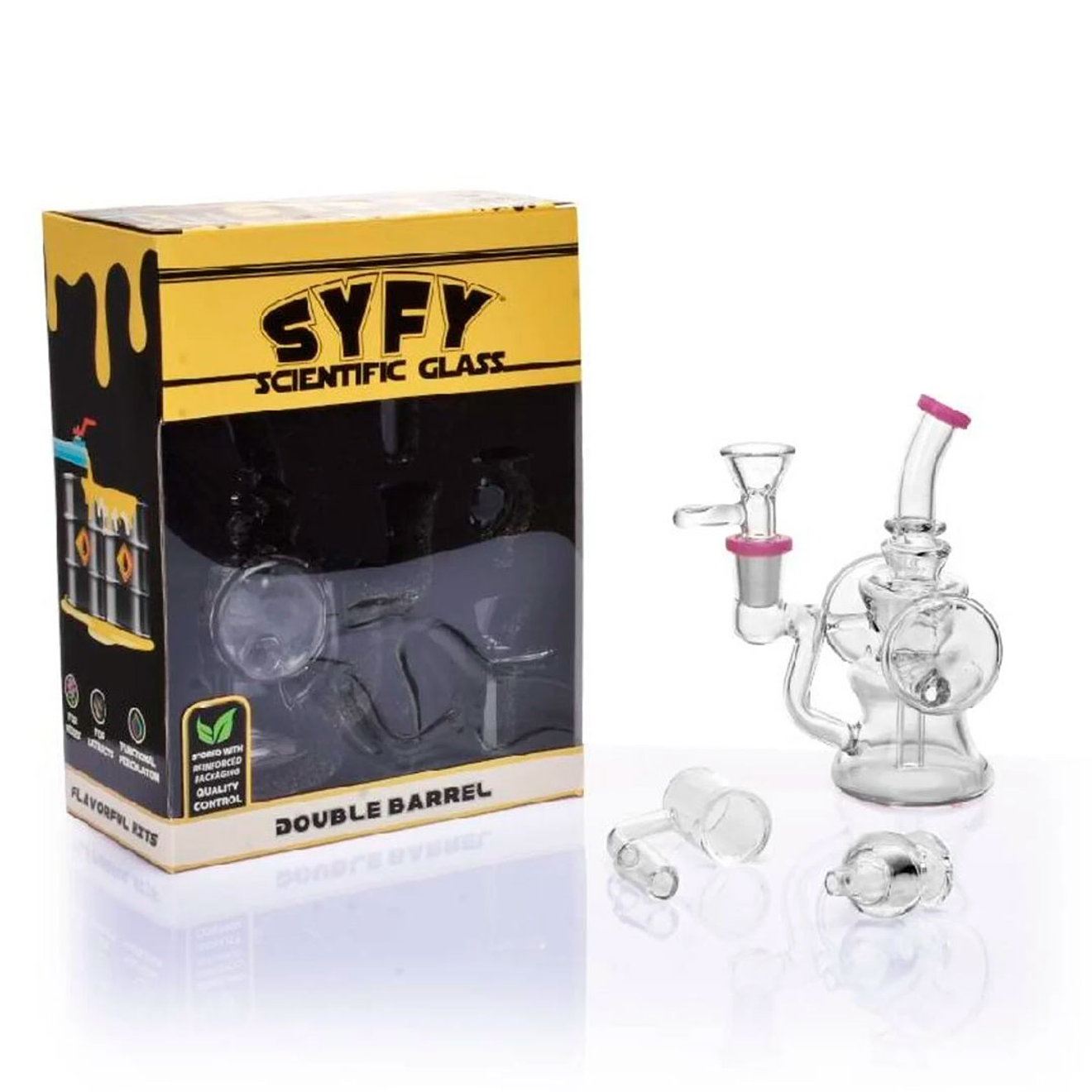 SYFY Double Barrel Micro Rig Set 14cm 2