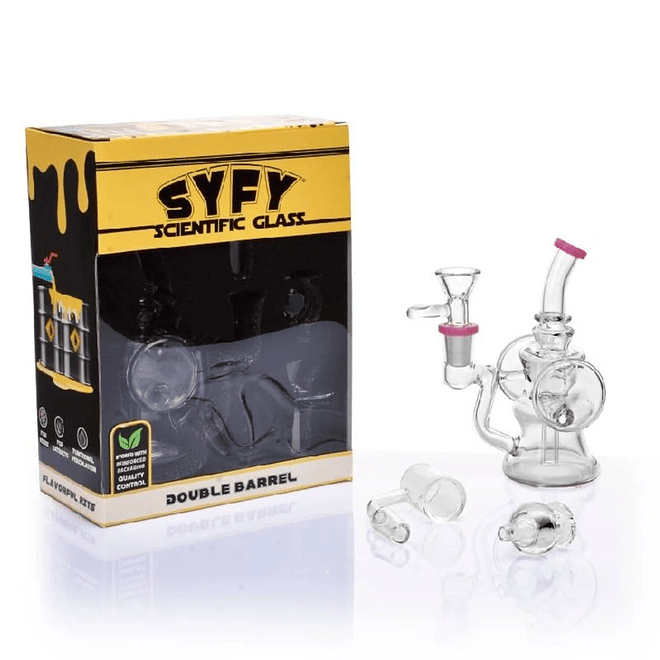 SYFY Double Barrel Micro Rig Set 14cm 2